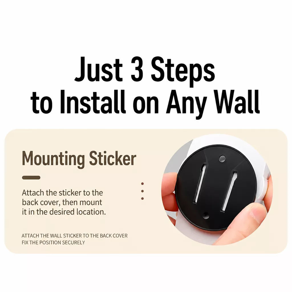 Rechargeable Wall-Mounted Automatic Cat Teaser Toy