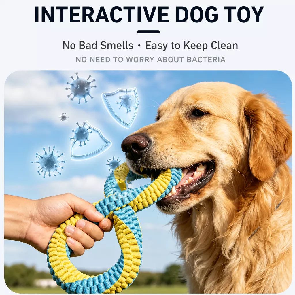Nylon Dog Tug Toy for Interactive Play