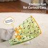 Foldable Crinkle Cat Tunnel Toy
