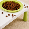 Raised Ceramic Double Pet Bowl Set