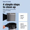 All-in-One Cat Litter Scoop with Waste Bag Holder