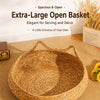 Handwoven Rattan Cat Bed for Cats & Small Dogs