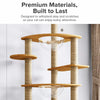 Cat Tree with Scratching Posts and a Hideaway