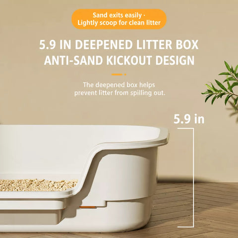 Extra-Large High-Sided Cat Litter Box p-05691