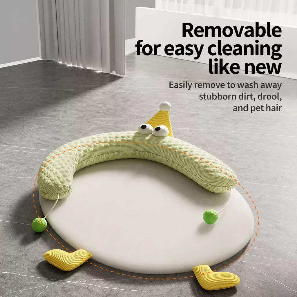 Low-Profile Pet Bed Mat for Cats and Dogs