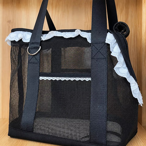 Breathable Mesh Crossbody Pet Carrier