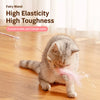 Feather Cat Teaser Toy Set with Bells