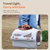 Ventilated Portable Pet Carrier for Small Dogs & Cats