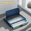 Dog Potty Tray with Wire Grid and Drawer