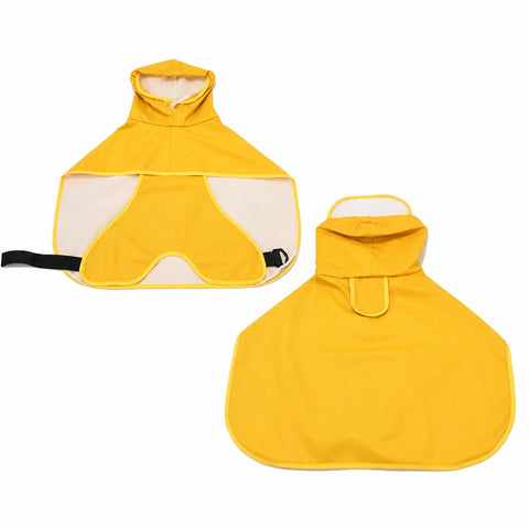 Waterproof Full-Coverage Dog Rain Poncho for Rainy Walks