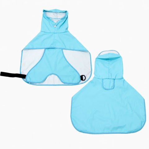 Waterproof Full-Coverage Dog Rain Poncho for Rainy Walks