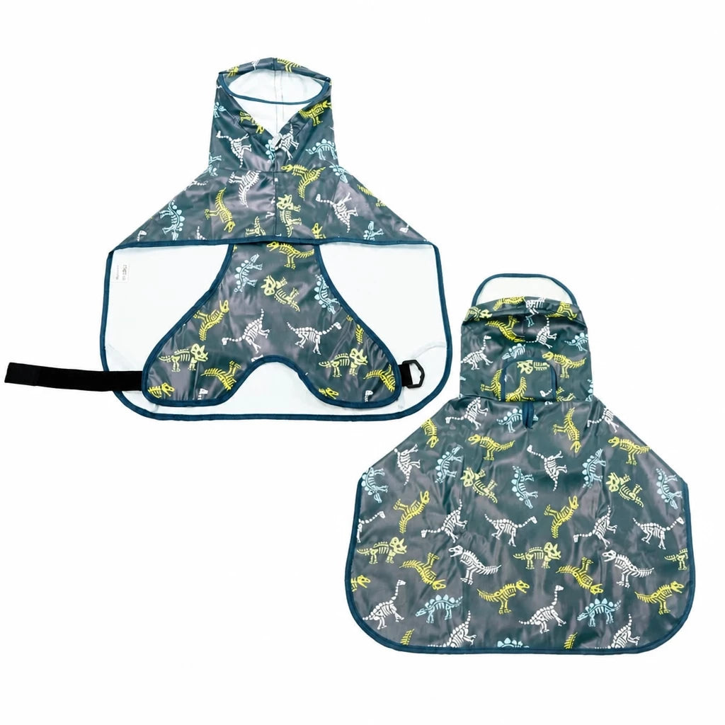 Waterproof Full-Coverage Dog Rain Poncho for Rainy Walks
