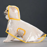 Waterproof Full-Coverage Dog Rain Poncho for Rainy Walks