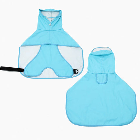 Waterproof Full-Coverage Dog Rain Poncho for Rainy Walks