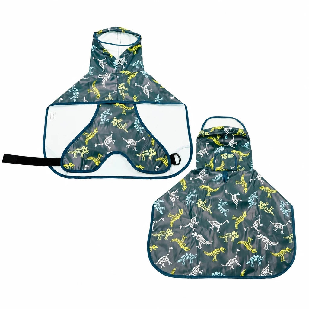 Waterproof Full-Coverage Dog Rain Poncho for Rainy Walks