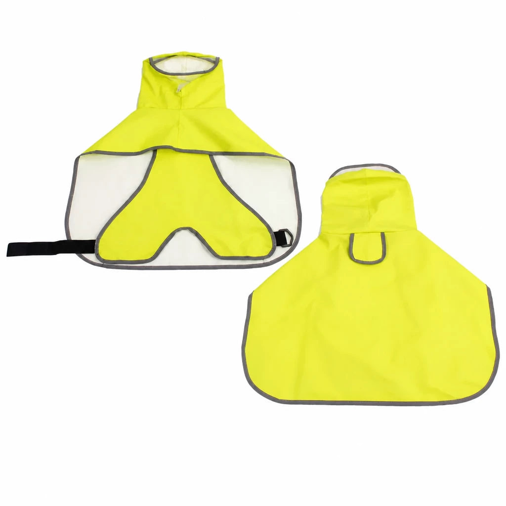 Waterproof Full-Coverage Dog Rain Poncho for Rainy Walks