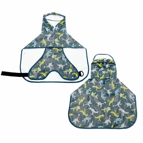 Waterproof Full-Coverage Dog Rain Poncho for Rainy Walks