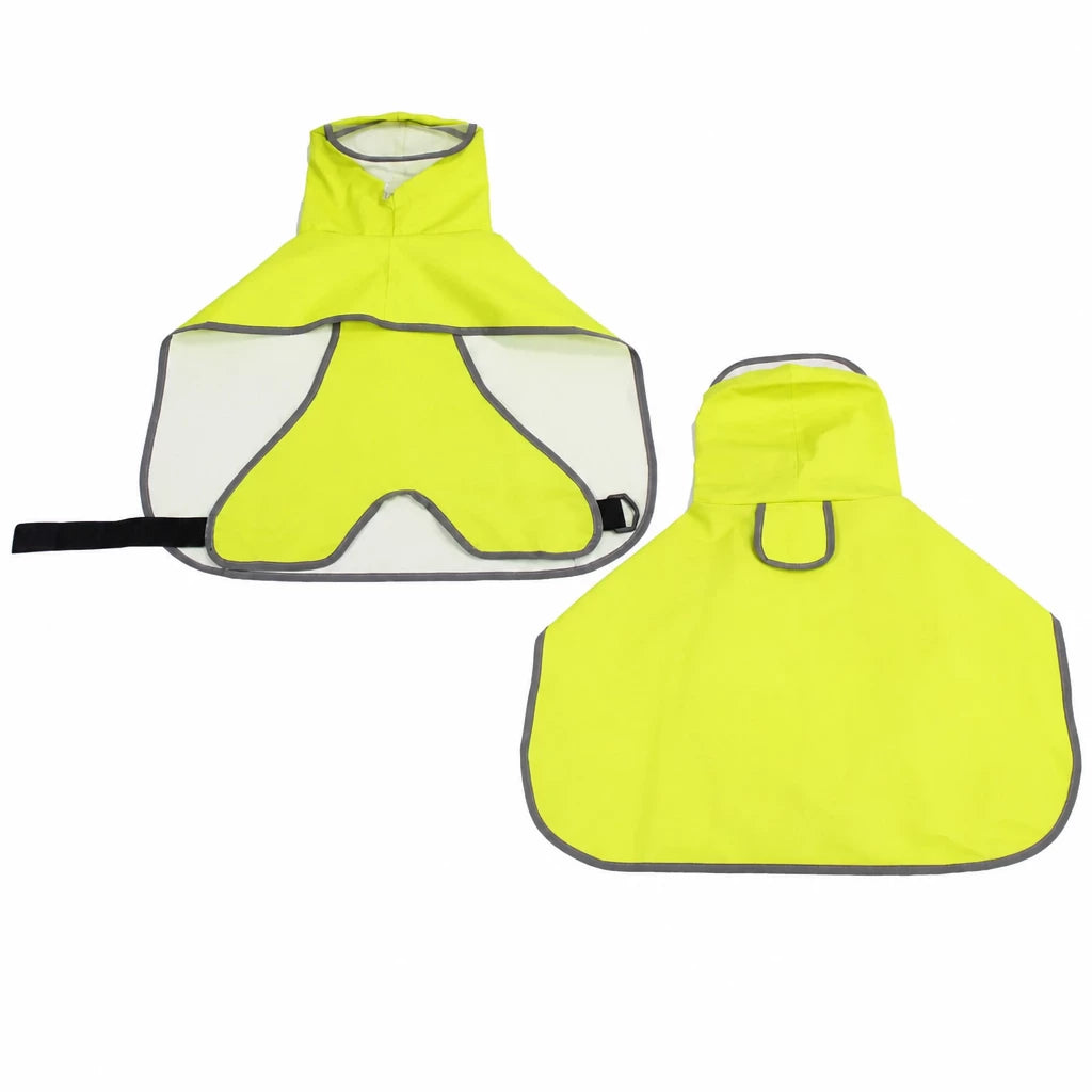 Waterproof Full-Coverage Dog Rain Poncho for Rainy Walks