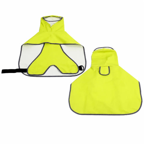 Waterproof Full-Coverage Dog Rain Poncho for Rainy Walks