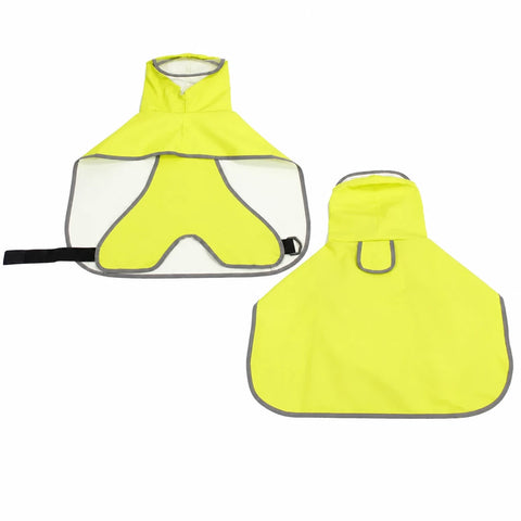 Waterproof Full-Coverage Dog Rain Poncho for Rainy Walks