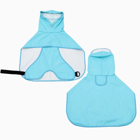 Waterproof Full-Coverage Dog Rain Poncho for Rainy Walks