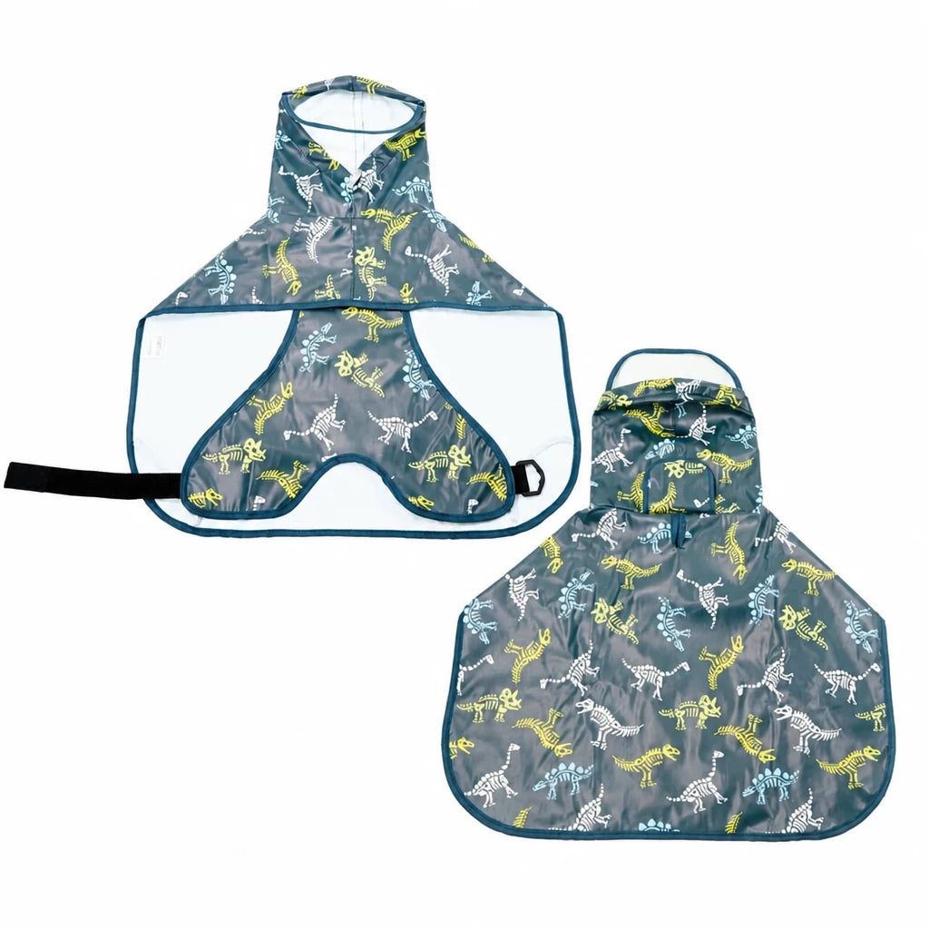 Waterproof Full-Coverage Dog Rain Poncho for Rainy Walks