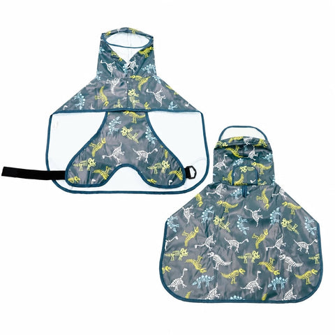 Waterproof Full-Coverage Dog Rain Poncho for Rainy Walks