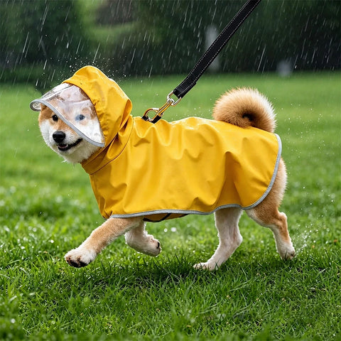 Four-Leg Dog Raincoat