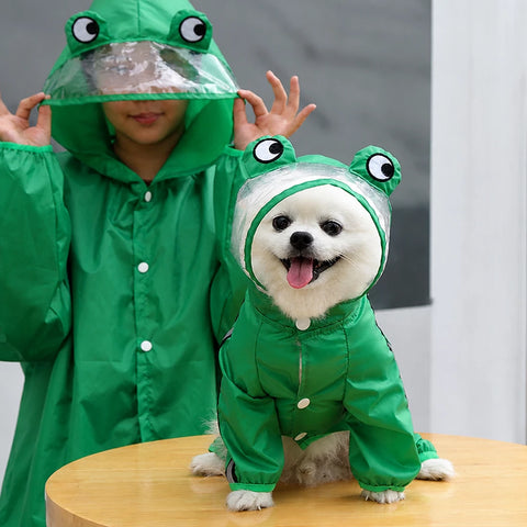 Four-Leg Waterproof Dog Raincoat