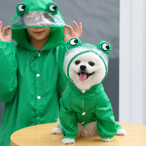 Four-Leg Waterproof Dog Raincoat