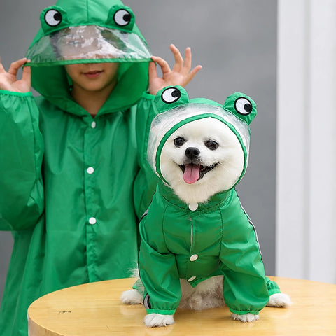 Four-Leg Waterproof Dog Raincoat