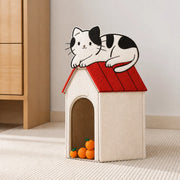 Self-Adhesive Wall-Mounted Felt Cat Scratcher