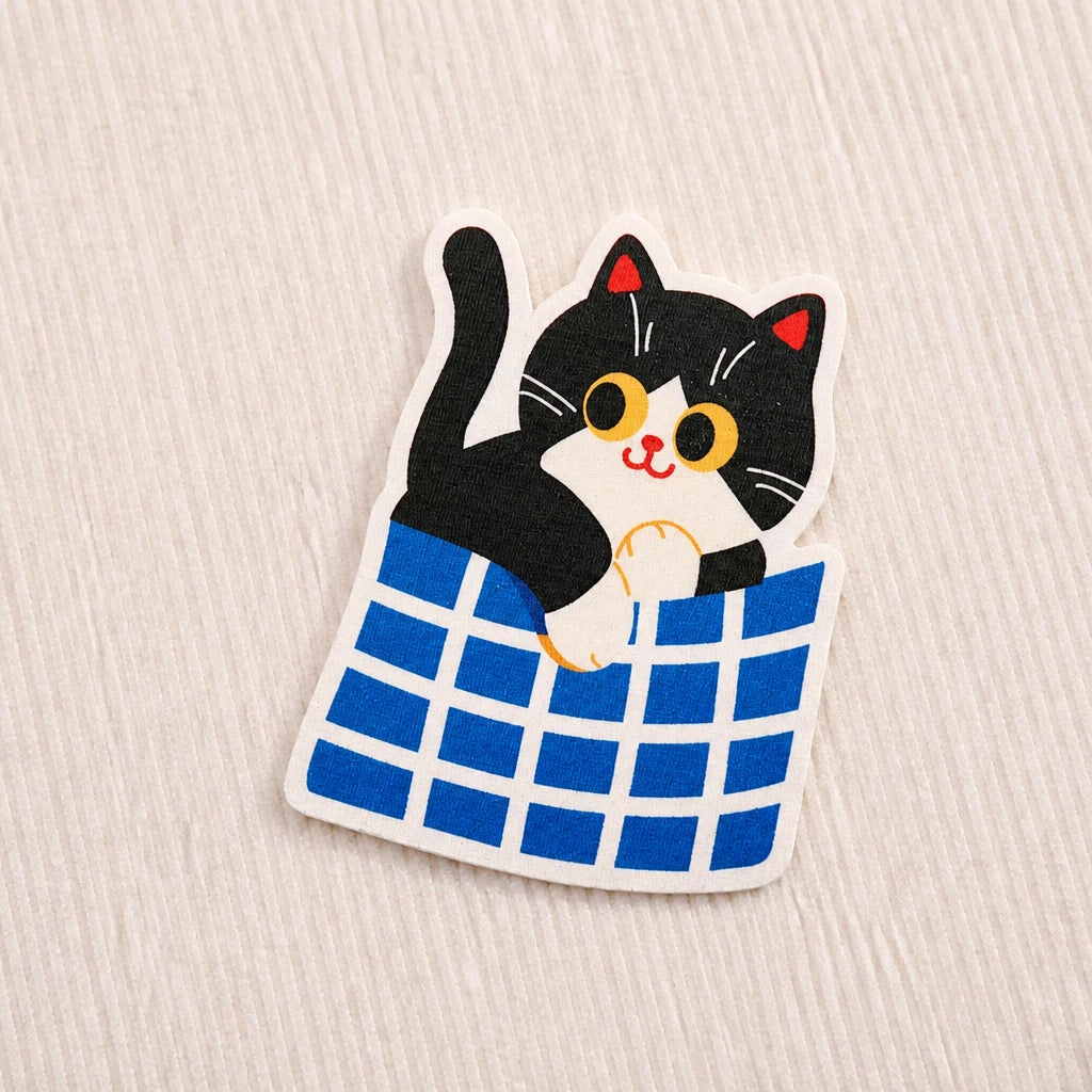 Self-Adhesive Wall-Mounted Felt Cat Scratcher