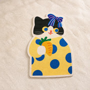 Self-Adhesive Wall-Mounted Felt Cat Scratcher