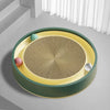 Extra-Large Round Corrugated Cardboard Cat Scratcher & Lounger