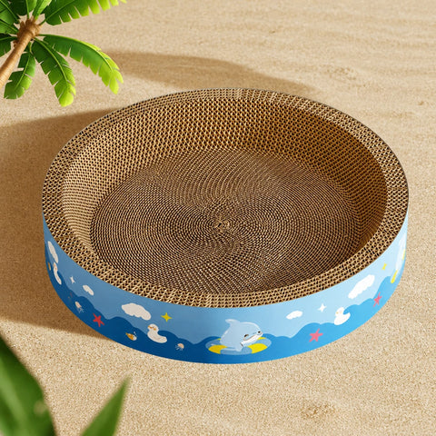 Corrugated Cardboard Cat Scratcher Lounge