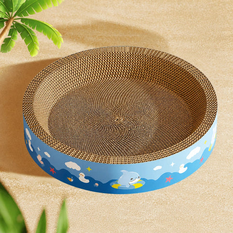 Corrugated Cardboard Cat Scratcher Lounge