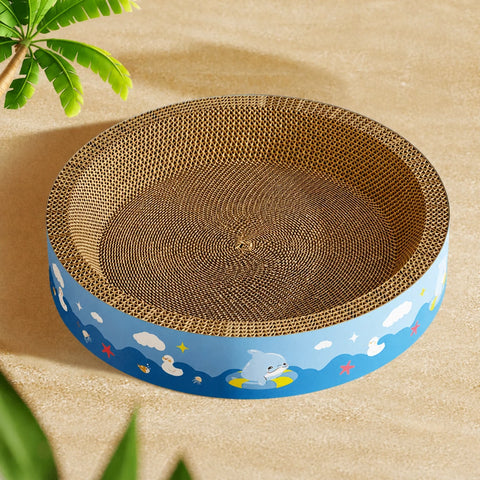 Corrugated Cardboard Cat Scratcher Lounge
