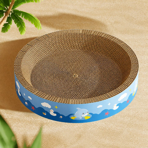 Corrugated Cardboard Cat Scratcher Lounge