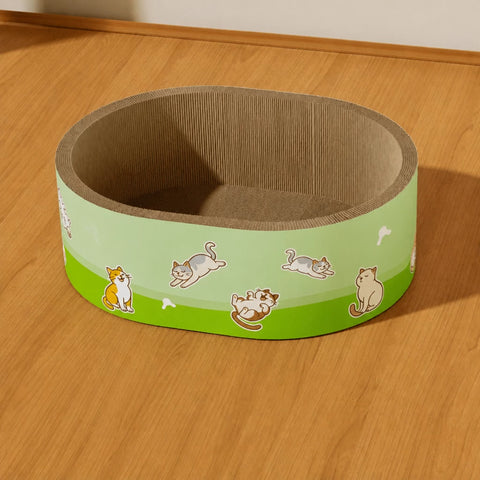 Corrugated Cardboard Cat Scratcher Lounge