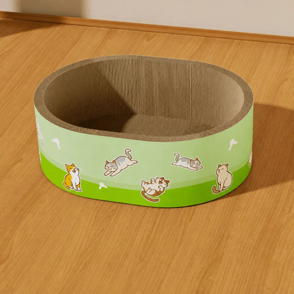Corrugated Cardboard Cat Scratcher Lounge