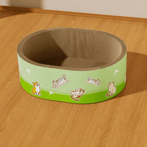 Corrugated Cardboard Cat Scratcher Lounge