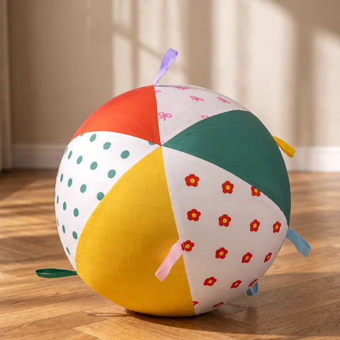 Oversized Interactive Dog Ball for Fetch and Tug-of-War