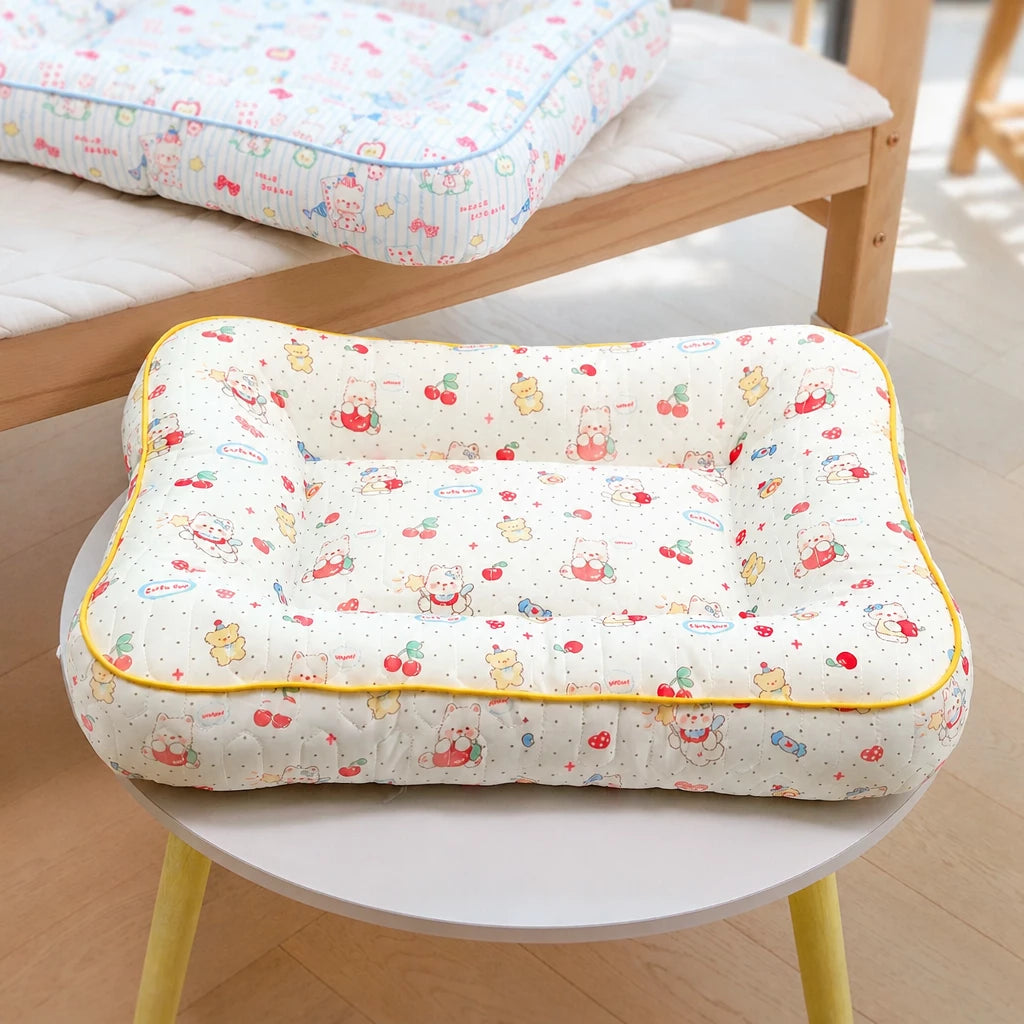 Washable Removable Small Dog Bed for Year-Round Use
