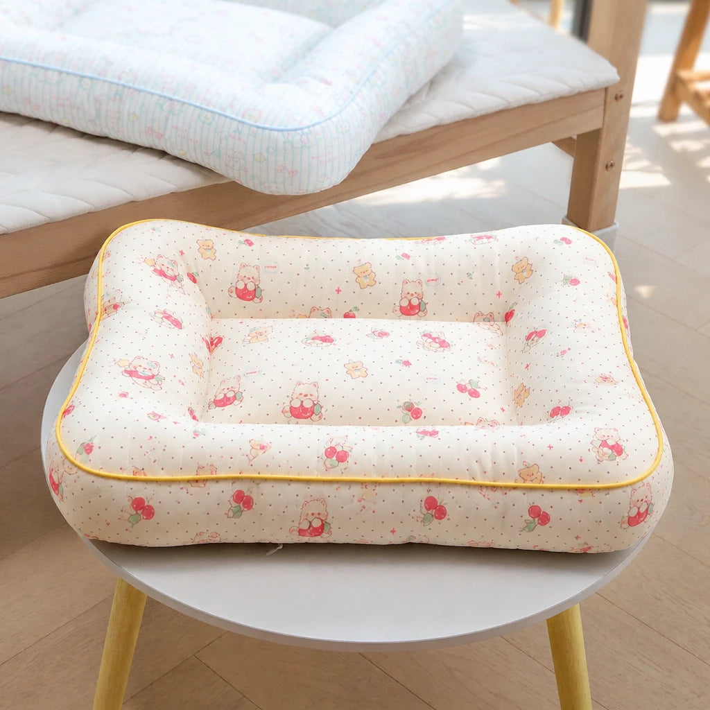 Washable Removable Small Dog Bed for Year-Round Use
