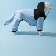 Full-Coverage Four-Leg Dog Raincoat for Medium & Large Dogs