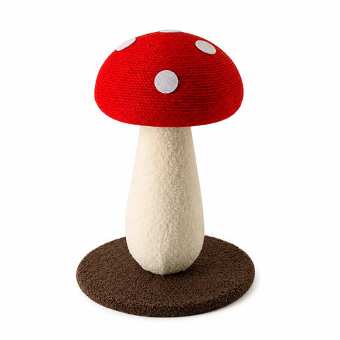 Mushroom Cat Scratching Post & Climbing Toy