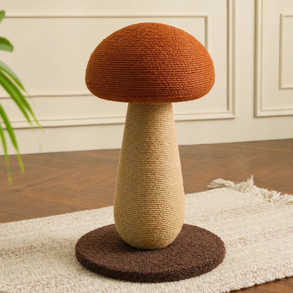 Mushroom Cat Scratching Post & Climbing Toy