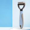 Dog & Cat Dematting Brush for Tangles & Loose Fur