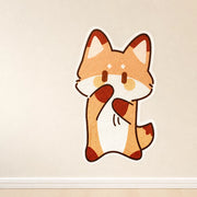 Vertical Wall-Mounted Cat Scratcher with Self-Adhesive Backing